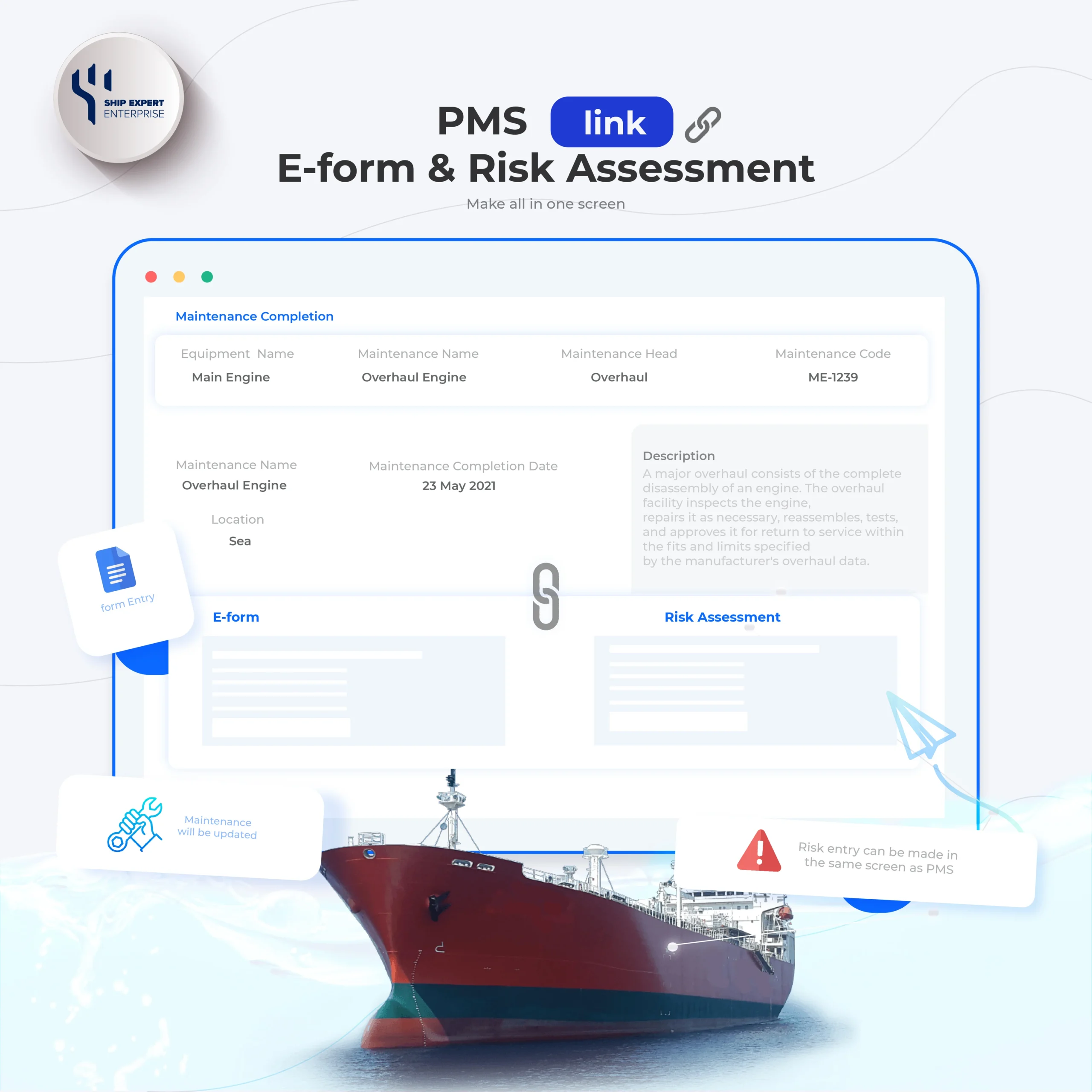 PMS link E-form & Risk Assessment
